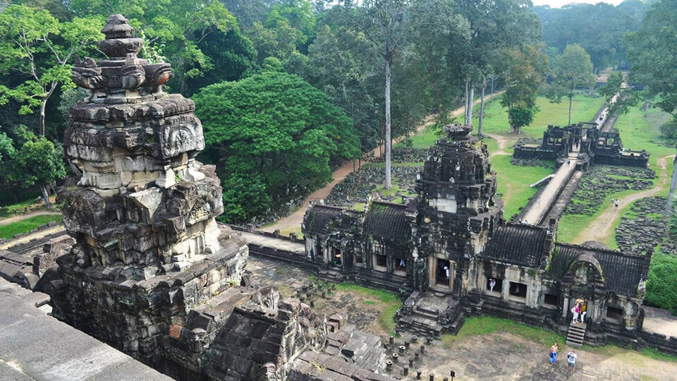 Kambodža. Starobylé observatórium Angkor Vat